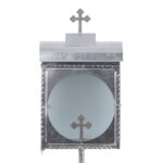 Lumanarar Funerar ZN cu Sticla + Picior 30CM - Img 1